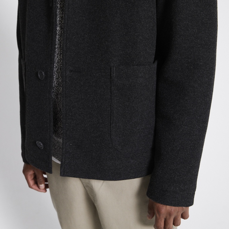 Jacket "Cigge" Black melange